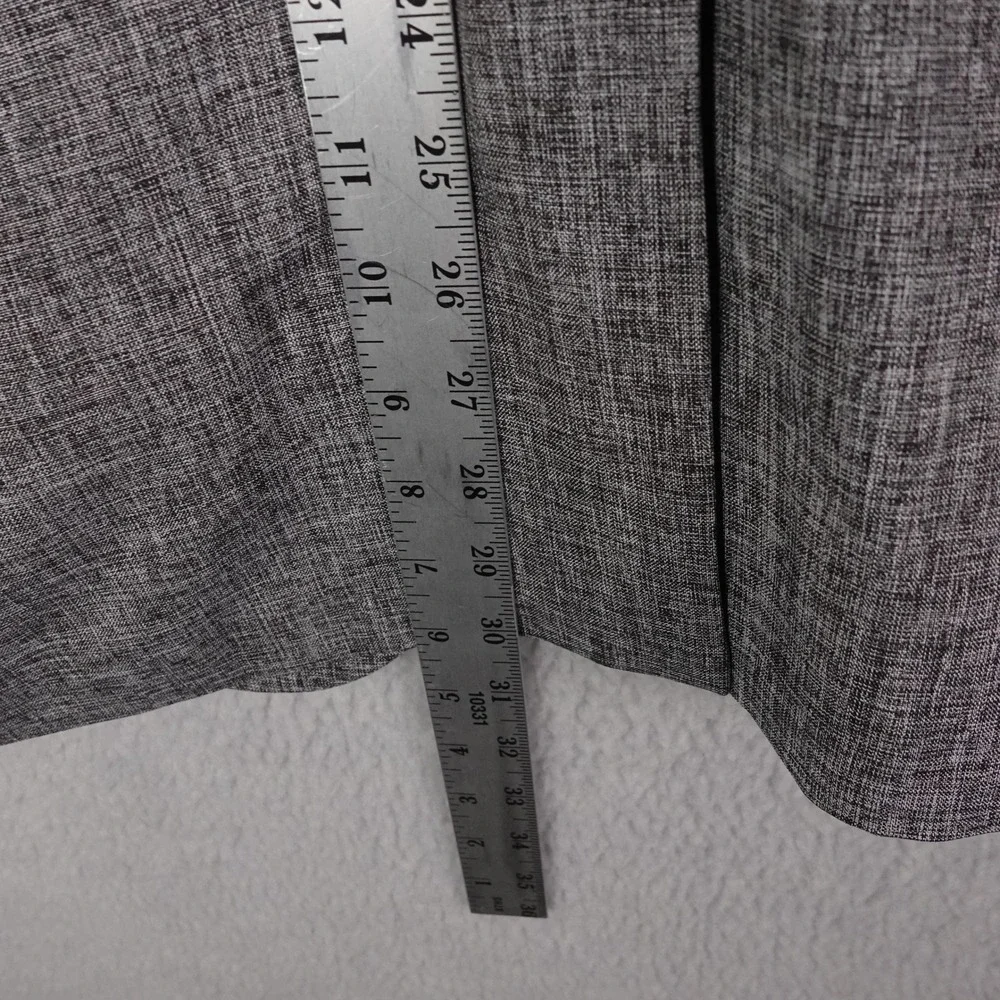 PJ Paul Jones Mens Gray Heather Paisley Lined Two Button Blazer Sport Coat XL